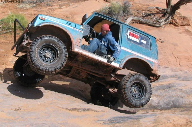 Samurai en Moab 4x4